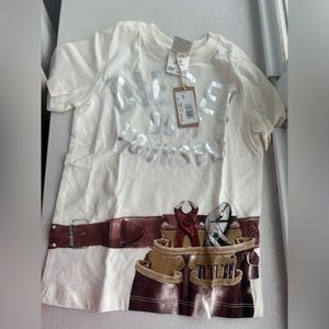 Brand new T shirt for toddler girl by Diesel size 4 T
